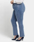 Plus Size High Rise Marilyn Straight Jeans