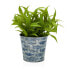 Plant pot Versa Metal Minimalist 13 x 12 x 13 cm