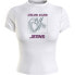 ფოტო #1 პროდუქტის CALVIN KLEIN JEANS Hyper Real Y2K Fitted short sleeve T-shirt
