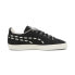 Фото #3 товара Puma Suede Decon Lace Up Mens Black Sneakers Casual Shoes 39649401