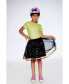 ფოტო #2 პროდუქტის Girl Printed Mesh Skirt Multicolor - Toddler Child