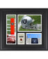 Фото #1 товара Las Vegas Raiders Team Logo Framed 15'' x 17'' Collage with Piece of Game-Used Football