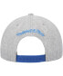 ფოტო #4 პროდუქტის Men's Heather Gray Orlando Magic Hardwood Classics 2.0 Snapback Hat