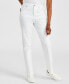Фото #1 товара Petite High-Rise Natural Straight-Leg Jeans, Petite & Petite Short, Created for Macy's
