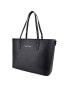 Valentino Zero RE shopper tote bag with crossbody strap in black