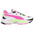 Фото #1 товара Puma Orkid Neon Lace Up Womens Pink, White Sneakers Casual Shoes 38540001