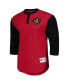 Фото #2 товара Men's Red Atlanta United FC Legendary Henley Long Sleeve T-shirt