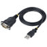 Фото #4 товара StarTech.com 3ft (1m) USB to Serial Cable - DB9 Male RS232 to USB Converter - Prolific IC - USB to Serial Adapter for PLC/Printer/Scanner/Switch - USB to COM Port Adapter - Windows/Mac - DB-9 - USB Type-A - 0.91 m - Black