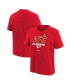 Фото #1 товара Футболка для малышей Nike Красная футболка Kansas City Chiefs 2023 AFC Champions