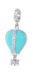 Фото #1 товара Turquoise Silver Pendant Hot Air Balloon Storie RZ187R