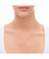 ფოტო #2 პროდუქტის Bezel-Set Diamond Pendant Necklace (1/5 ct. t.w.) in 14K Gold or White Gold
