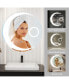 Фото #9 товара 24 Inch Switch-Held Memory LED Mirror, Wall-Mounted Vanity Mirrors, Bathroom Anti-Fog Mirror