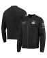 Фото #1 товара Men's Black Loyola Chicago Ramblers OHT Military-Inspired Appreciation High-Speed Bomber Full-Zip Jacket