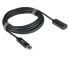 Фото #8 товара Club 3D USB 3.2 Gen2 Type A Extension Cable 10Gbps M/F 5m/16.40ft - 5 m - USB A - USB A - USB 3.2 Gen 2 (3.1 Gen 2) - 10 Mbit/s - Black