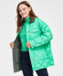 Фото #3 товара Women's Reversible Quilted Barn Jacket
