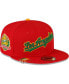 ფოტო #1 პროდუქტის Men's Red Los Angeles Dodgers City Flag 59FIFTY Fitted Hat