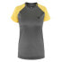 DAINESE BIKE HG Ramla short sleeve T-shirt Dark Gray / Yellow, M - фото #3