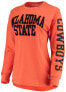 Фото #2 товара Women's Oklahoma State Cowboys Two-Hit Canyon Long Sleeve T-Shirt