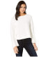 Bishop + Young 292334 Women Savvy Sweater Ivory, size L