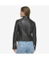 ფოტო #4 პროდუქტის Women's Marlette Quilted Lamb Leather Scuba Jacket