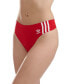 Фото #3 товара Women's 3-Stripes Wide-Side Thong Underwear 4A1H63