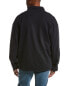 Vince French Terry 1/4-Zip Pullover Men's Xs