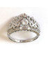 ფოტო #2 პროდუქტის Princess Crown Ring with Cubic Zirconia Stones