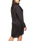 Фото #2 товара Рубашка ночного белья iCollection женская с воротником Notch Collar Oversized