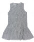 Фото #3 товара See by Chloe Womens Dress Gray US Size 12 A-Line Striped Dotted Pocket 239723
