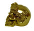 Фото #4 товара Skulptur Totenkopf Schädel Gold