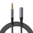 Фото #1 товара Аудио кабель joyroom Audio-Transfer AUX 3.5 мм мини-джек 1.2 м черный