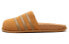 Фото #2 товара adidas originals Adimule Lea 包头潮流经典穆勒 运动拖鞋 男女同款 棕 / Сандалии Adidas originals Adimule Lea GY2555