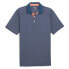 Фото #1 товара Puma Mattr Circular Short Sleeve Polo Shirt Mens Blue Casual 62155110