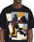 Men's Ethan Basketball Graphic T-Shirt Black - Blk, XL - фото #4