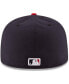 ფოტო #4 პროდუქტის Men's Boston Red Sox Alternate Authentic Collection On-Field 59FIFTY Fitted Hat