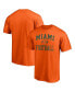 Фото #1 товара Men's Orange Miami Hurricanes First Sprint Team T-shirt