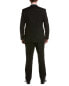 Фото #2 товара Alton Lane Sullivan Peaked Tailored Fit Suit With Flat Front Pant Men's Black