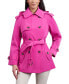 ფოტო #1 პროდუქტის Women's Double-Breasted Belted Trench Coat