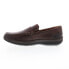 Фото #9 товара Florsheim Central Penny Mens Brown Leather Loafers & Slip Ons Penny Shoes