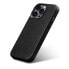Фото #6 товара Чехол для смартфона ICARER iPhone 14 Pro Max магнитный с возможностью беспроводной зарядки MagSafe из премиальной кожи Oil Wax Premium Leather чёрный.