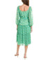 Фото #2 товара Maison Tara Zoey Maxi Dress Women's Green 12