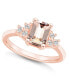 Morganite/Rose Gold