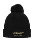 Men's Black LEGACY Motor Club Cuffed Knit Hat with Pom