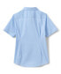 ფოტო #6 პროდუქტის Big Girls School Uniform No Gape Short Sleeve Stretch Shirt