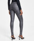 Фото #2 товара Women's Metallic Skinny Jeans, Created for Macy's