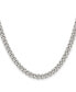 ფოტო #1 პროდუქტის Stainless Steel 5.3mm Round Curb Chain Necklace