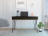 Фото #1 товара Oakland Writing Desk with Two Drawers and Hairpin Legs