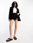 Фото #4 товара ASOS DESIGN double breasted blazer in black