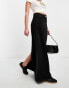 Фото #1 товара Vero Moda longline denim maxi skirt in black