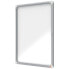 NOBO Premium Plus 9xA4 Sheets Exterior Display Case Magnetic White Background